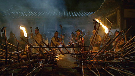 丧尸病毒全面爆发，世子连夜投奔恩师，韩国高分丧尸宫斗剧《王国》3-4集