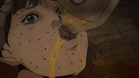 女孩每天被父亲强灌怪油，身体渐渐发生了恐怖的变化……