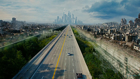 在未来，穷人和富人被分成两个区域隔离生活，擅入者死！