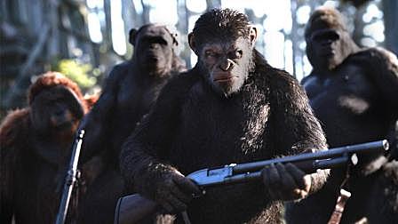 人类感染病毒, 退化成野兽, 猩猩成为地...