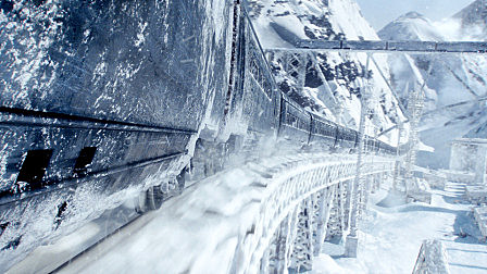 地球重回冰川时代，人类只能生活在列车...