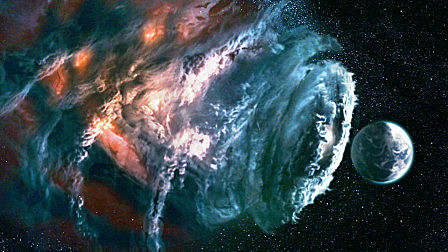 地球遭遇超大外星人”星球吞噬者“,差点...