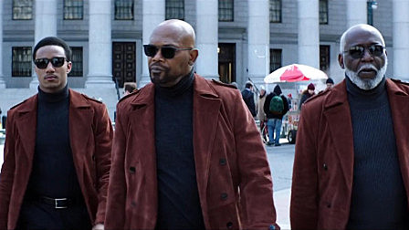 俗哥说电影《黑豹神探》：复联局长重装上阵，爷仨全都是狠人