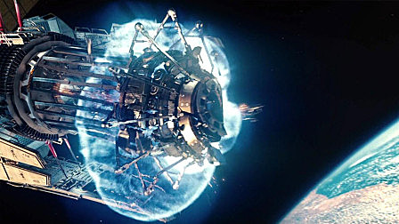 太空武器威力惊人,一下就能摧毁一个城...