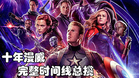 《复联4》上映前必看,10年21部漫威电影时间线总揽
