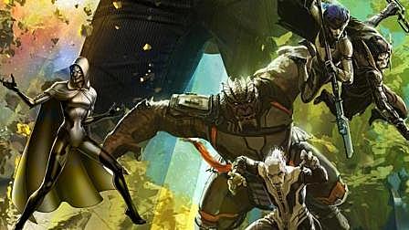 黑曜五将对战复仇者联盟, 助灭霸搜寻6颗无限宝石, 大战一触即发