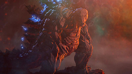 哥斯拉占领地球两万年，长成了一只高300米重10万吨的庞然巨兽，6分钟看完哥斯拉怪兽行星