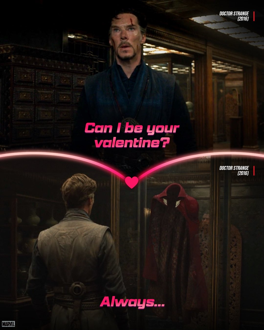 《死侍3》情人节特别版海报曝光：死侍和金刚狼默契合作