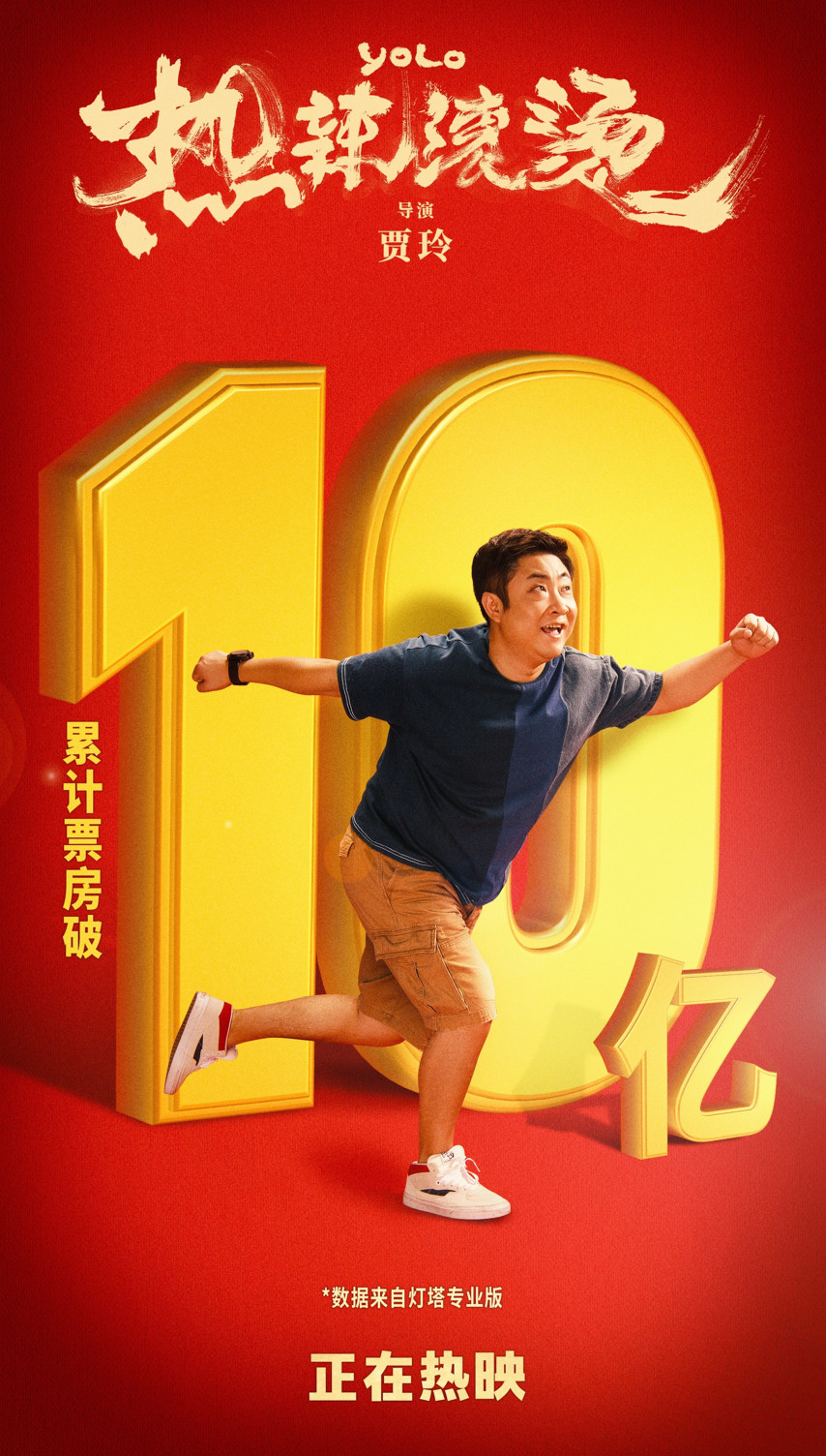 《热辣滚烫》主宰全球周末票房榜，突破10亿大关