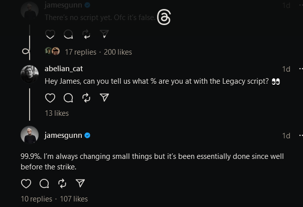 【最新进展】超人：传承剧本仅差最后一点点！