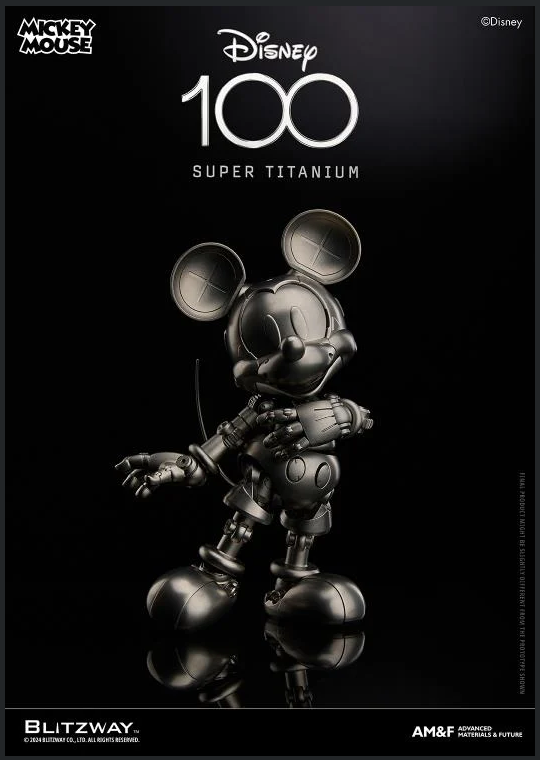 有人愿意掏2千美元购买?迪士尼推出纪念米老鼠钛金属手办