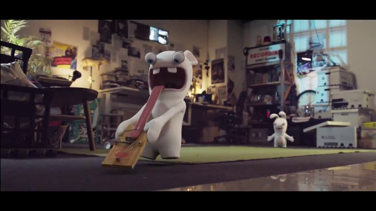 育碧经典角色《疯狂兔子》动画电影试映片段提前曝光