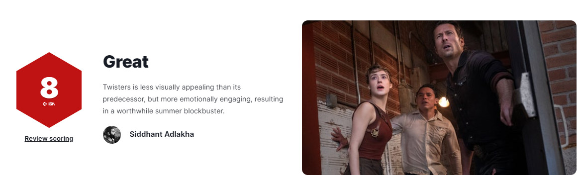 重制《龙卷风》评分8分，特效中庸，故事感人